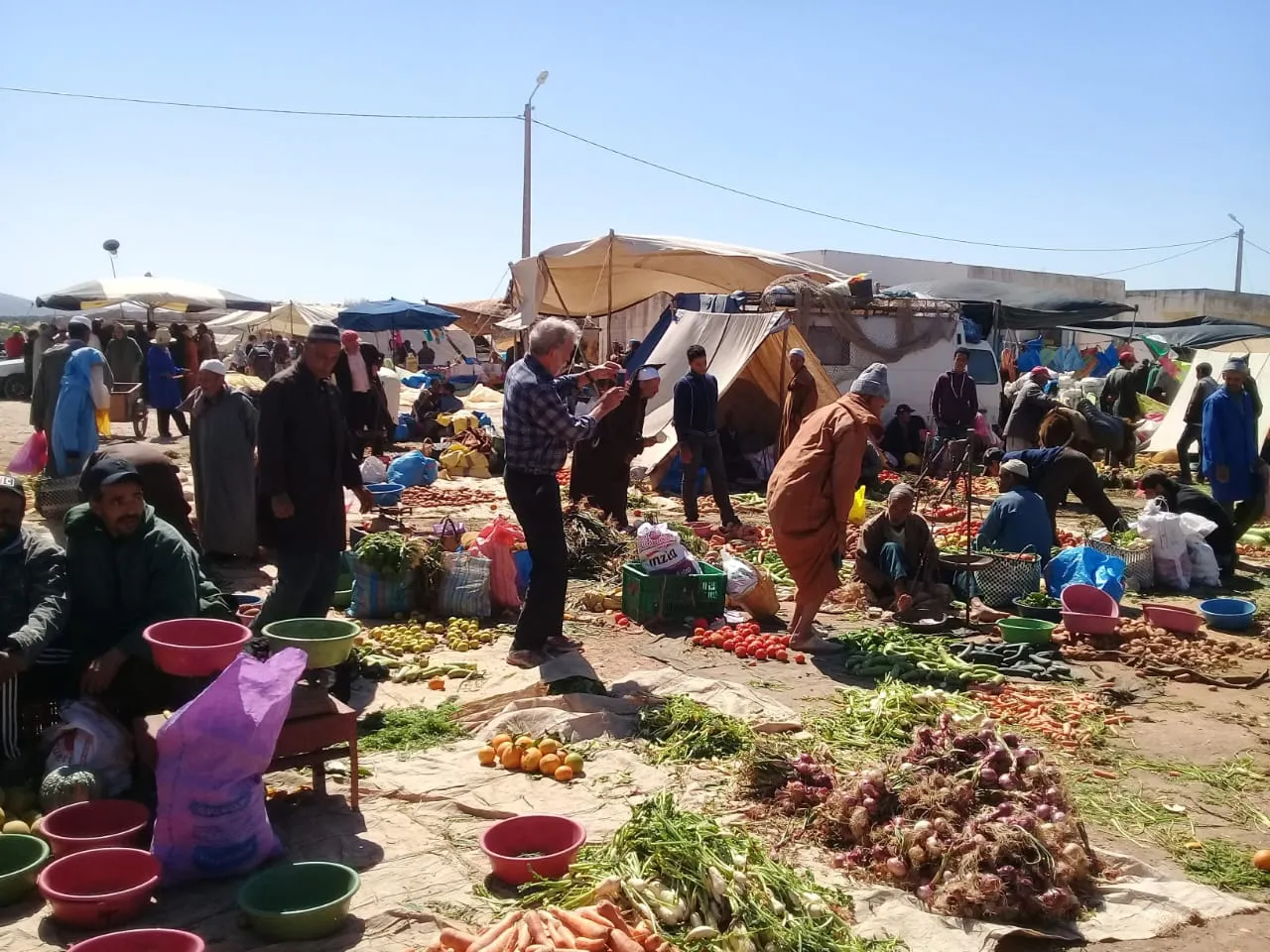 Marchés authentiques de la région